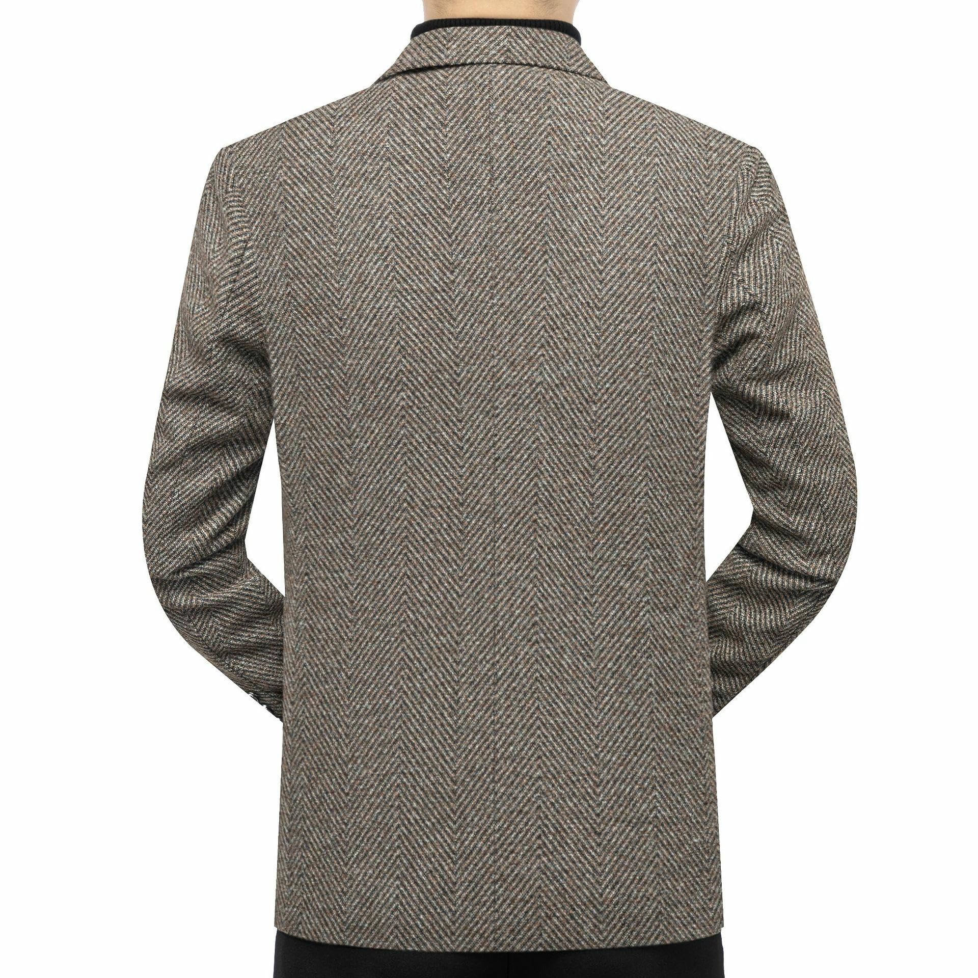 Americana informal para hombre, estilo coreano, ajustado, clásica, cómoda, de negocios, para hombre