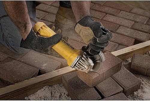 Miniatura 6 de DEWALT 11-Amp Amoladora angular Paddle conectado a tierra