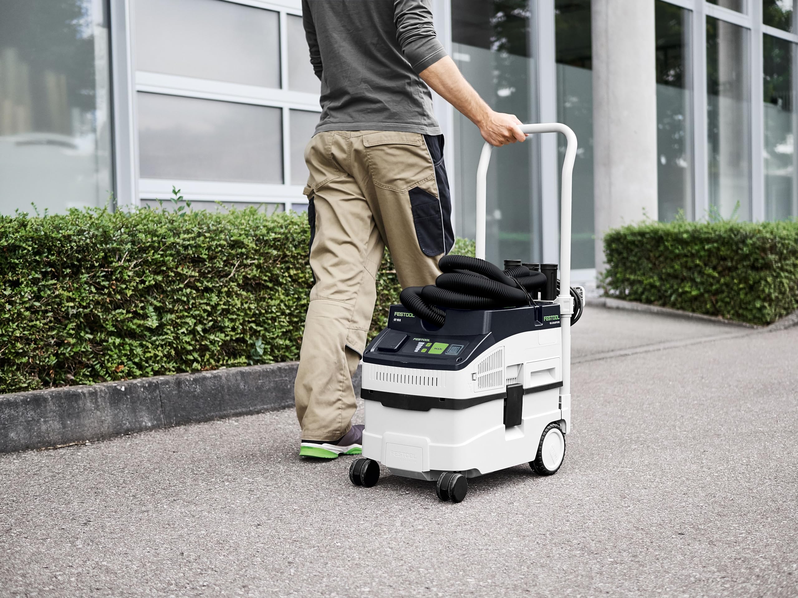 Festool Absaugmobil CLEANTEC CT 15-Set, 350 – 1200 W, 3700 l/min