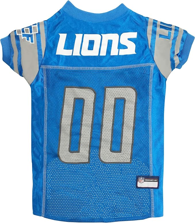 NFL Detroit Lions Dog Jersey, Size Medium. Best Football