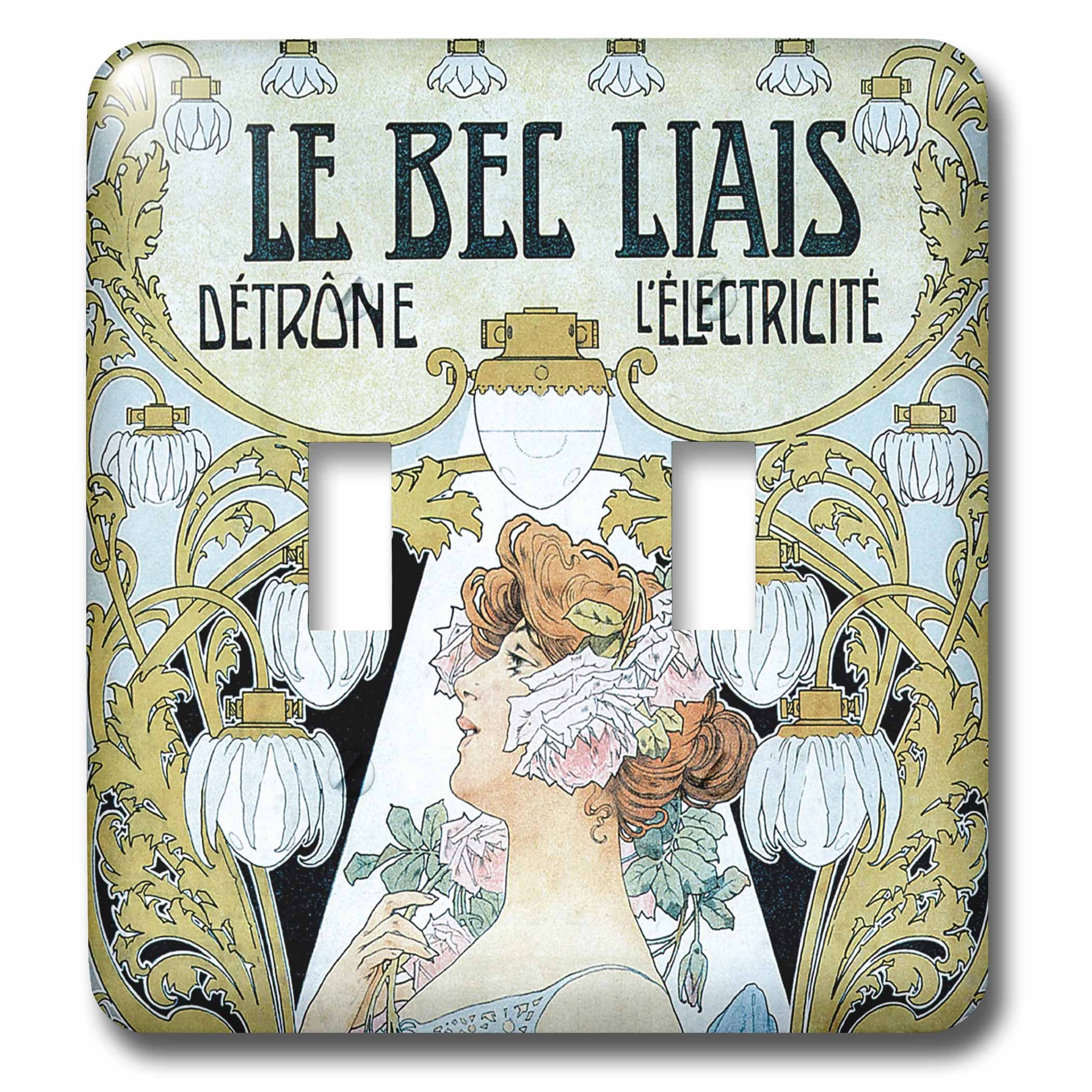 Interrupteur à bascule double lsp_110393_2 pour salon et bureau chic