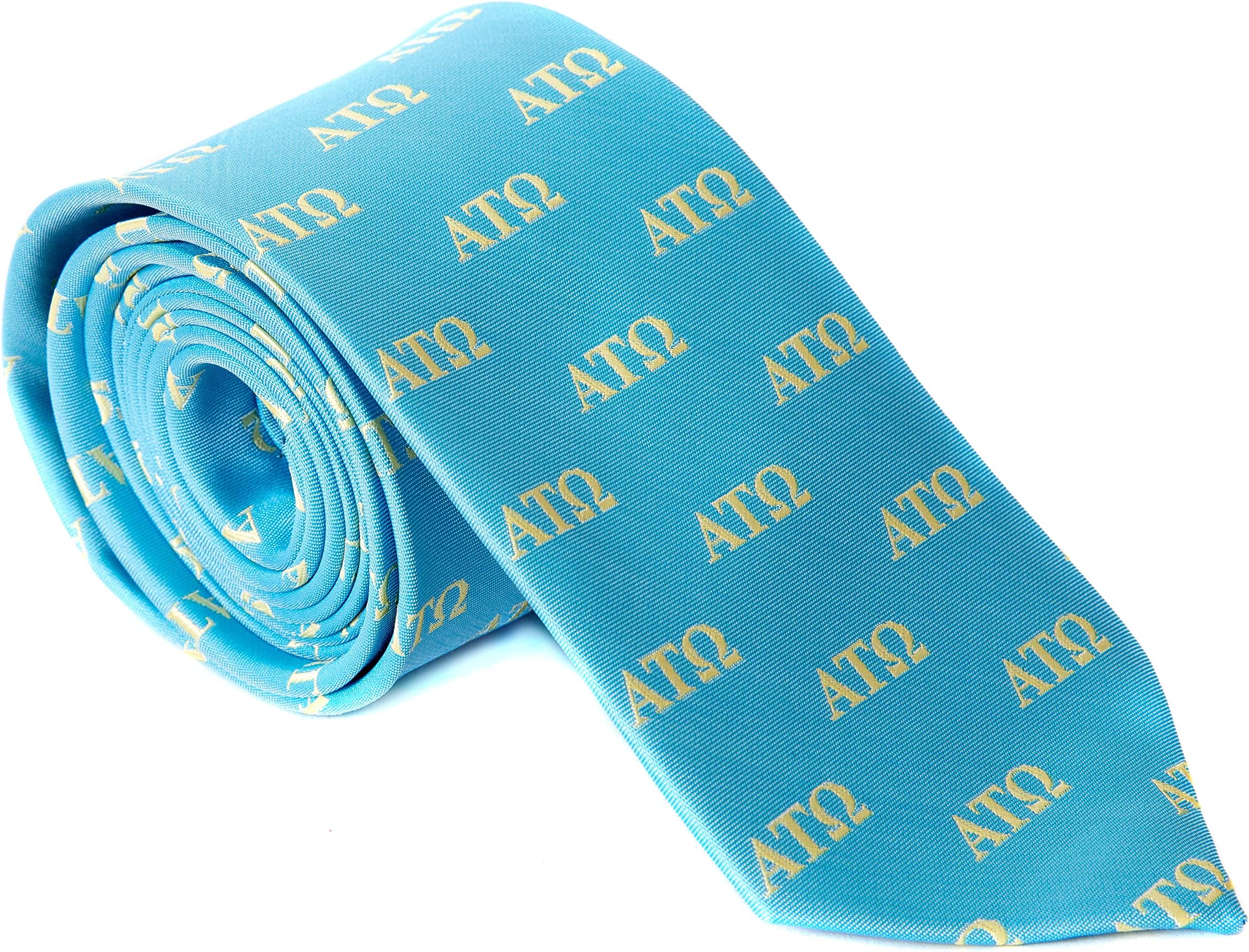 Desert CactusAlpha Tau Omega Fraternity Necktie Tie Greek Formal Occasion Standard Length Width ATO (Letter Necktie)