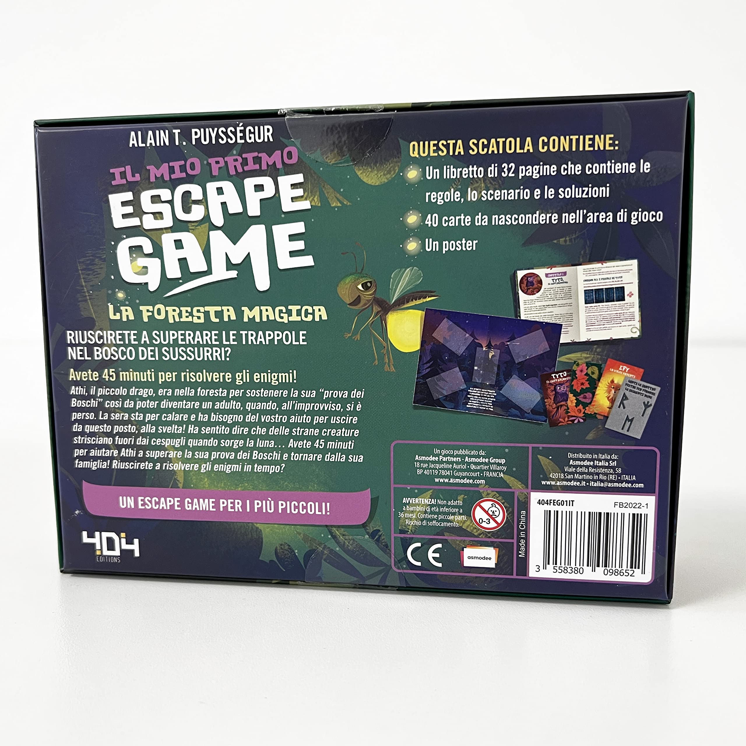 Asmodee Escape Box: My First Escape Game, The Magic Forest, Treasure Hunt for Children 2-5 Players, 5-7 Years, Italian Edition - Image 3