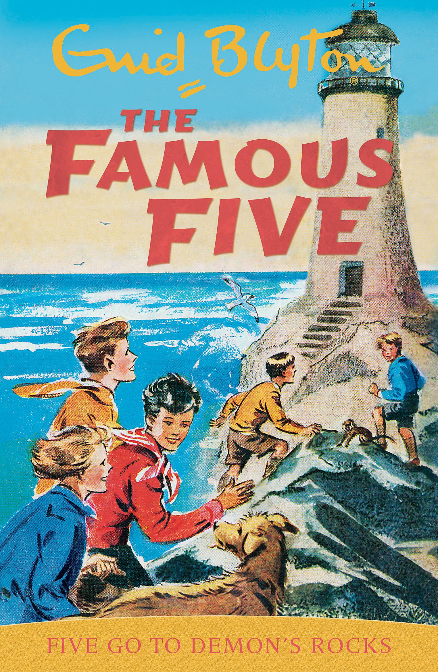 Famous Five: Five Go To Demon's Rocks Book 19 by Enid Blyton (Paperback Book)