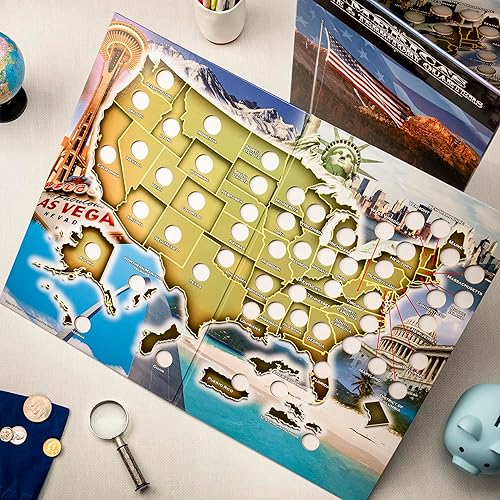 Miniatura 2 de Mapa de carpetas de libros de la colección State Quarter