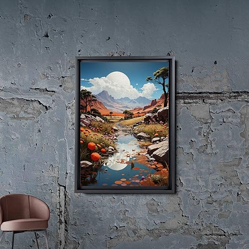 Miniatura 5 de Red Mesa, Archival Print of Landscape Prints of Red Mountain in Mesa, Arizona, Wall Art, Art Print