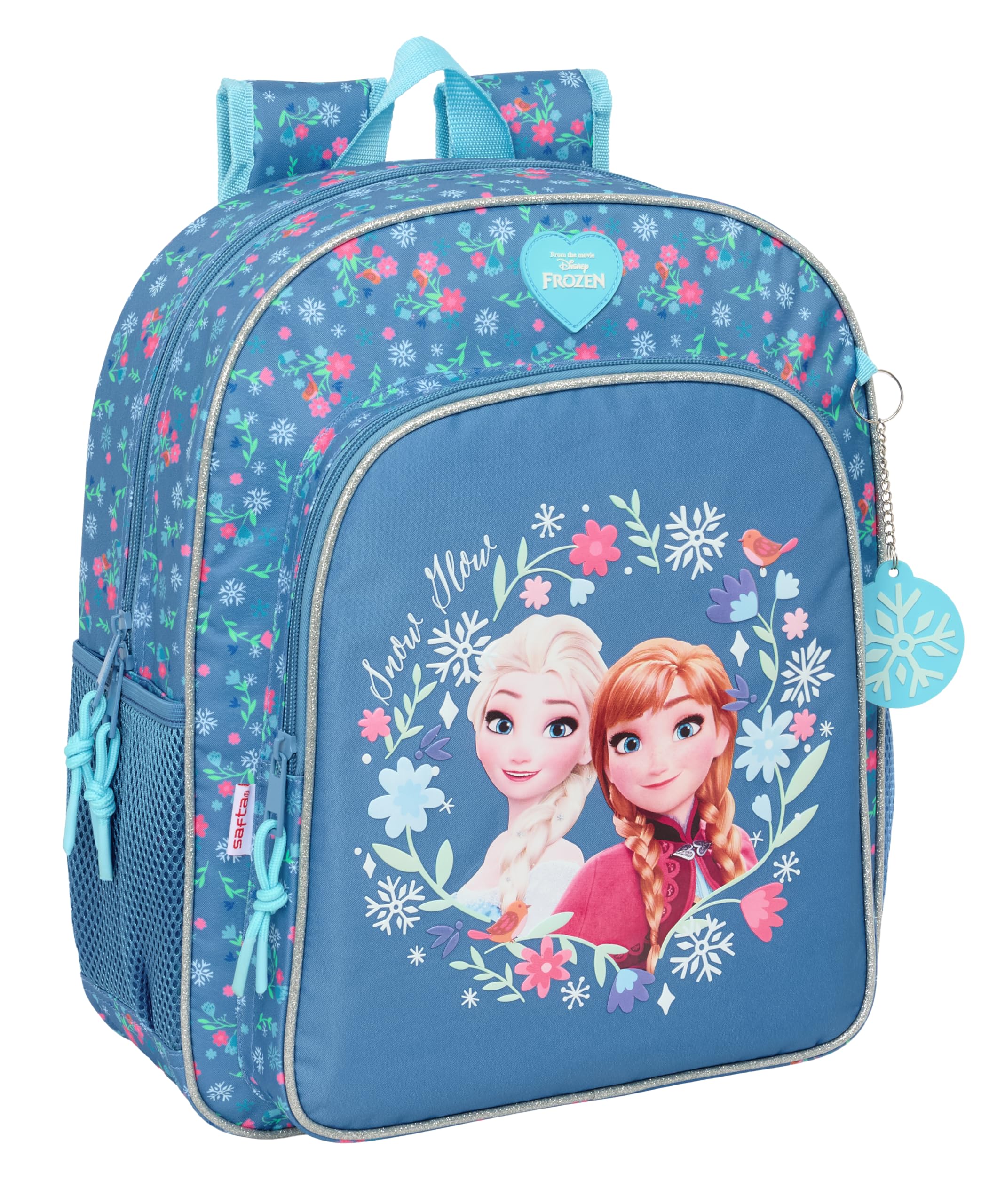 Frozen – Children's School Backpack, Adaptable to Trolley, Ideal for School Children, Comfortable and Versatile, Quality and Resistance, 32 x 12 x 38 cm