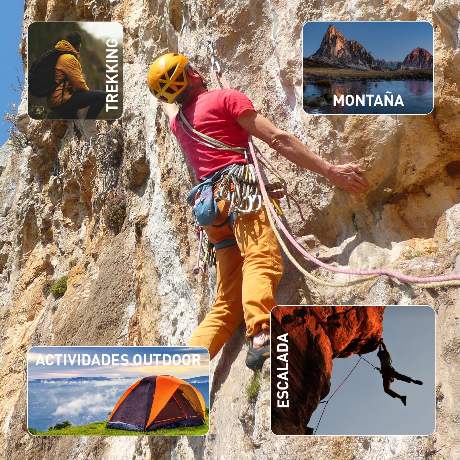 Jeanstrack Turia Pantalon Escalada Trekking Senderismo Aire Libre