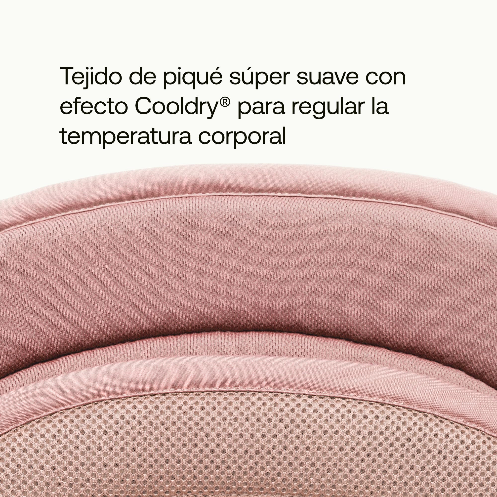 Bugaboo Colchoneta Doble Confort para carritos, Comodidad para todas las estaciones, Ajuste mejorado, Compatible con todos los carritos Bugaboo, Reversible, Malla 3D supersuave, Morning Pink — view 5