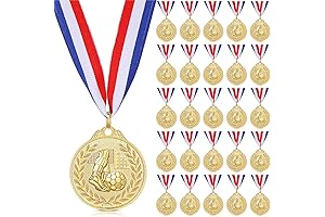 Yinkin 24 Pieces Soccer Trophy for Kids 15 Pack