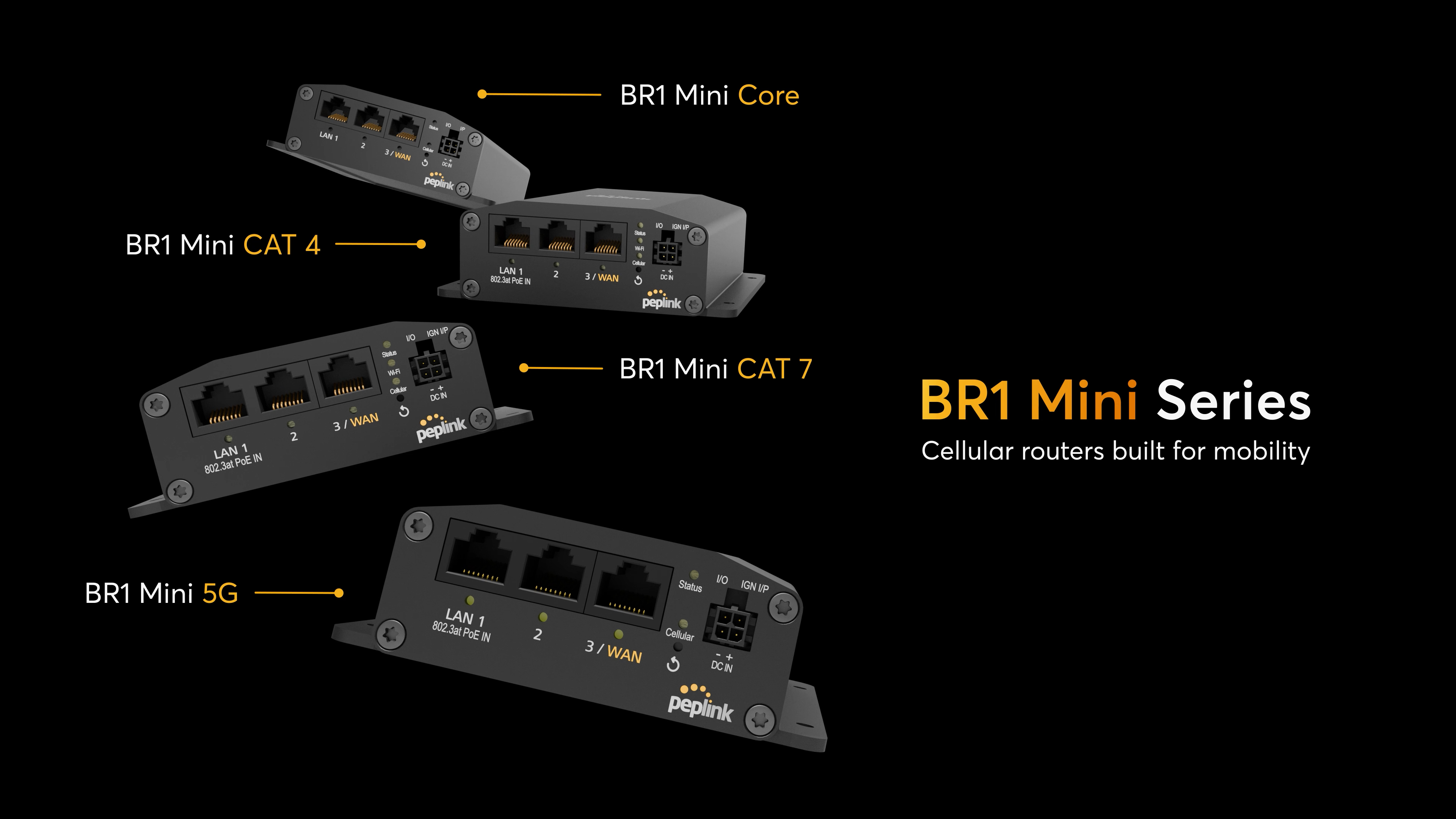 Amazon.com: Peplink Cellular Router MAX BR1 Mini - LTE (CAT 7