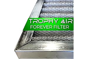 12x12x1 Premium Washable Furnace Filter | Lifetime Washable Electrostatic Merv 8 HVAC Air Filter