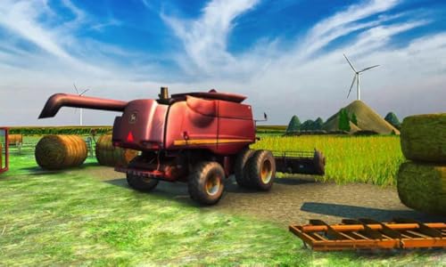 Indian Tractor Farming Simulator Game : Harvester