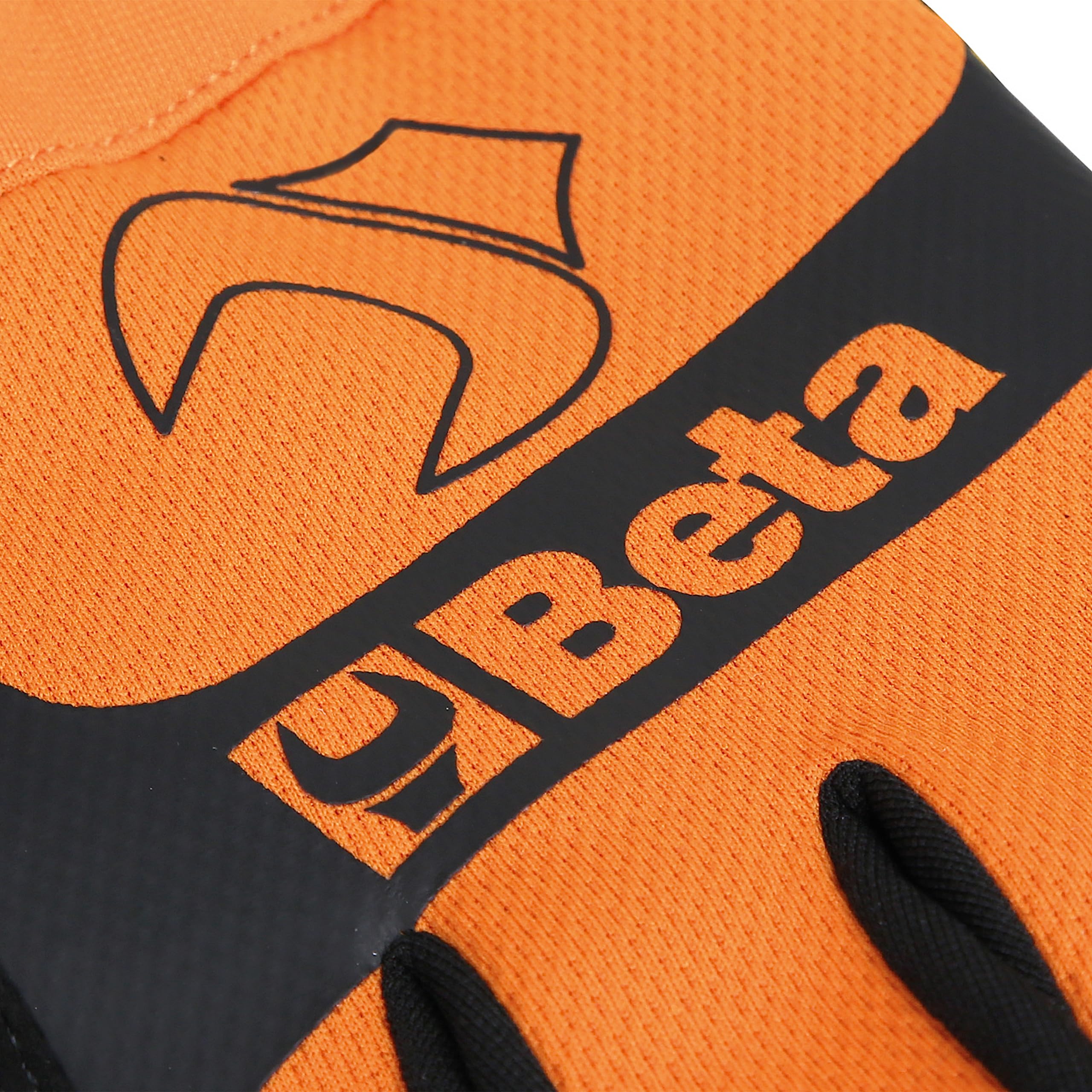 Beta 9574O XL - Guantes de trabajo, con puño elastizado, pulgar e índice reforzados, en piel sintética que permite el uso de dispositivos de pantalla táctil