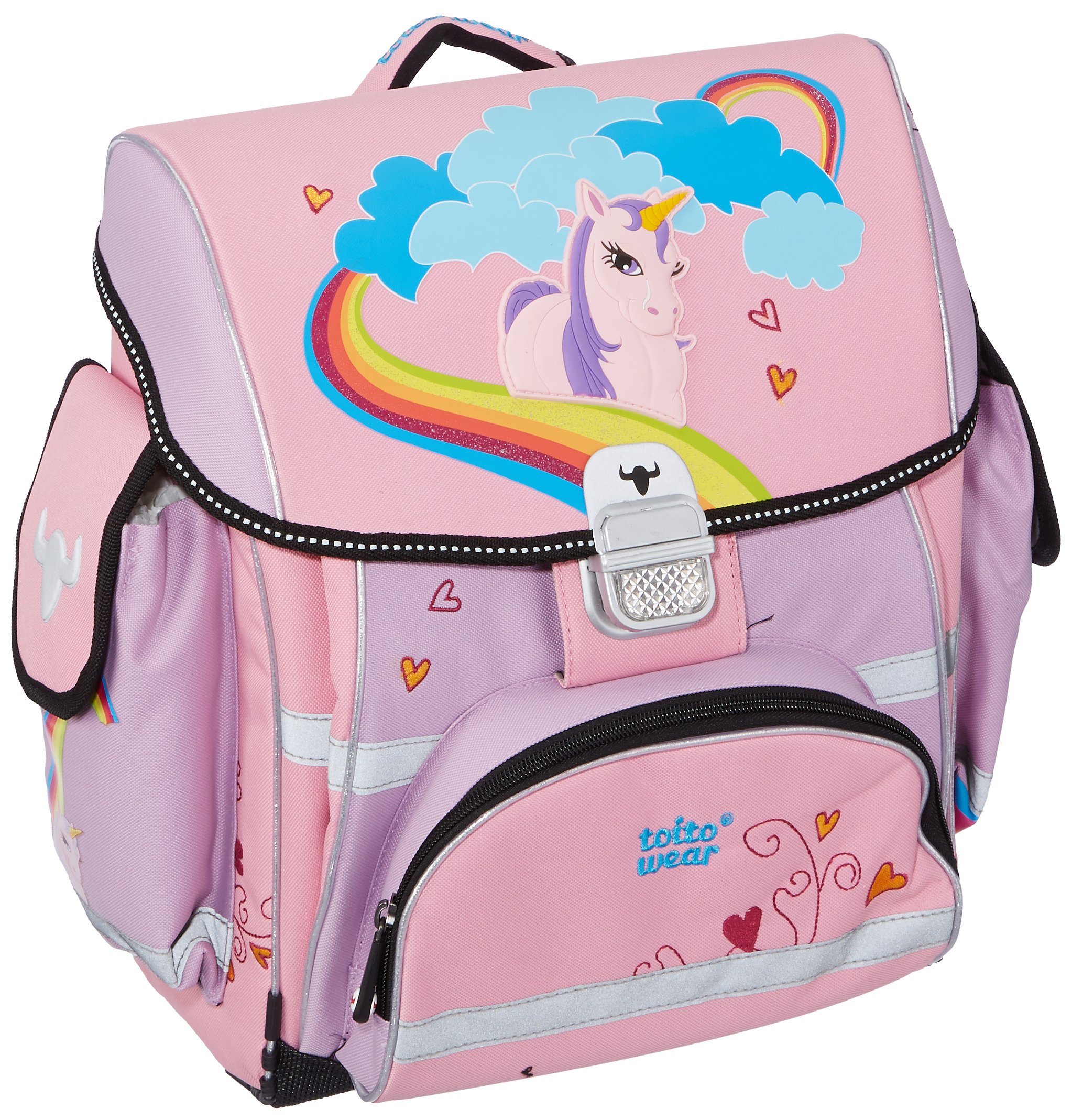 Friedrich Lederwaren School Bag Set Unicorn
