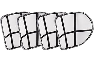 Mind Reader Mesh Back Office Chair Cushion, Posture Corrector 4-Pack