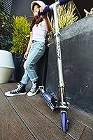 Vista 4 de Razor A2 Kick Scooter for Kids – Wheelie Bar, Foldable, Lightweight, Front Vibration Reducing System, Adjustable Height Handlebars