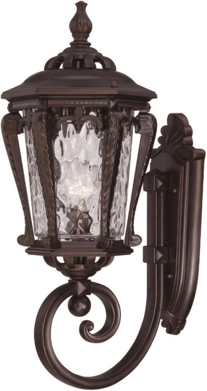 Acclaim 3551ABZ Stratford Collection 1-Light Wall Mount Outdoor Light Fixture, Architectural Bronze
