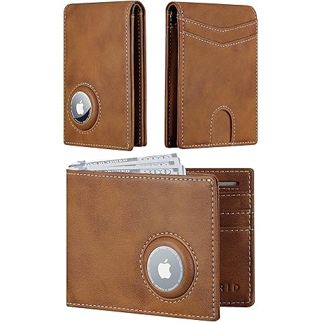 edsee air tag wallet men slim