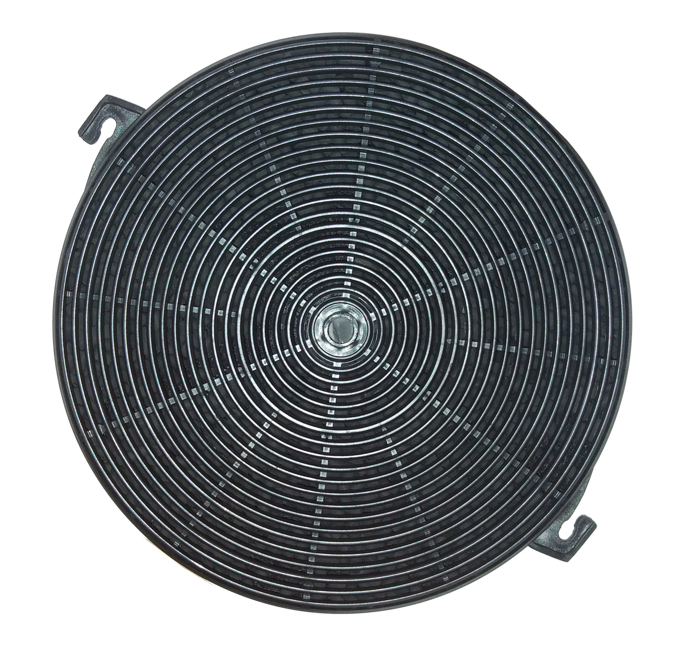 Spar-Set 4 Stk. Universal Aktivkohlefilter für Dunstabzugshauben 21 cm, Kohlefilter rund ca. 210 mm x 20 mm - Modell 21/S, OK6, OK9 passend für Mastercook Baumatic Gamma AFC-62