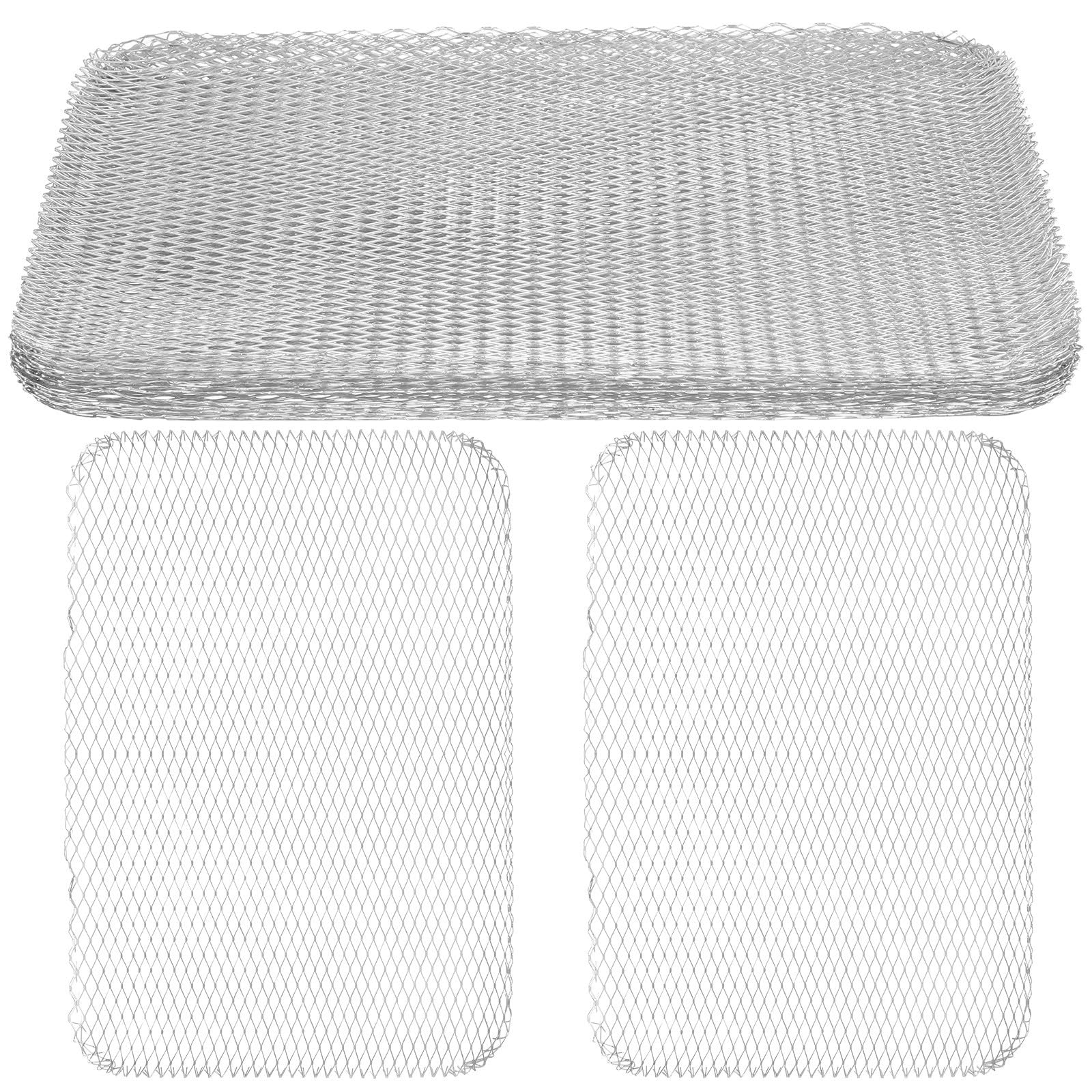 Tapis de barbecue en aluminium réutilisable lot de 10 pour grill viande légumes poisson