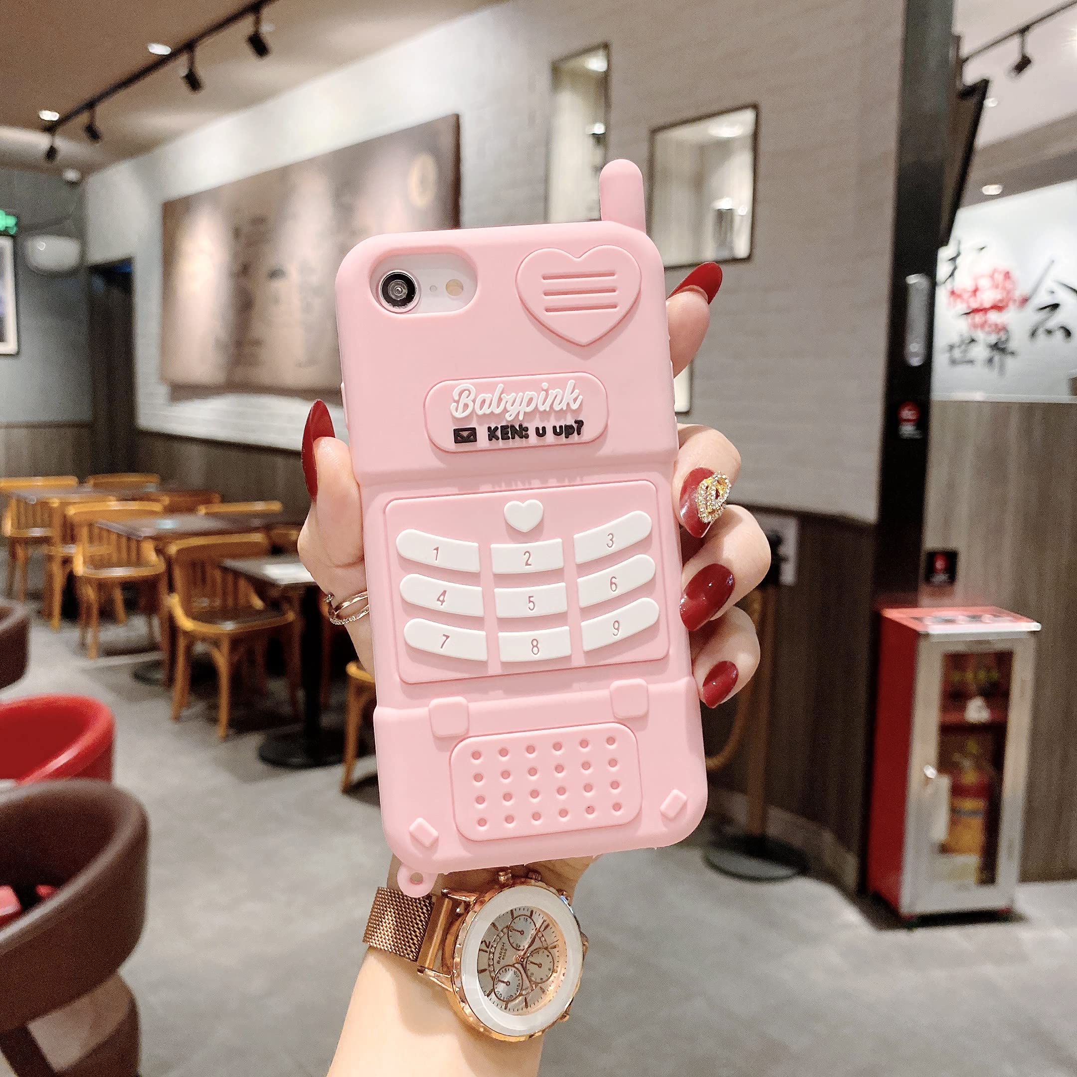 Amazon.co.jp: wifantien 3D レトロ スマホケース iPhone SE 2022/SE