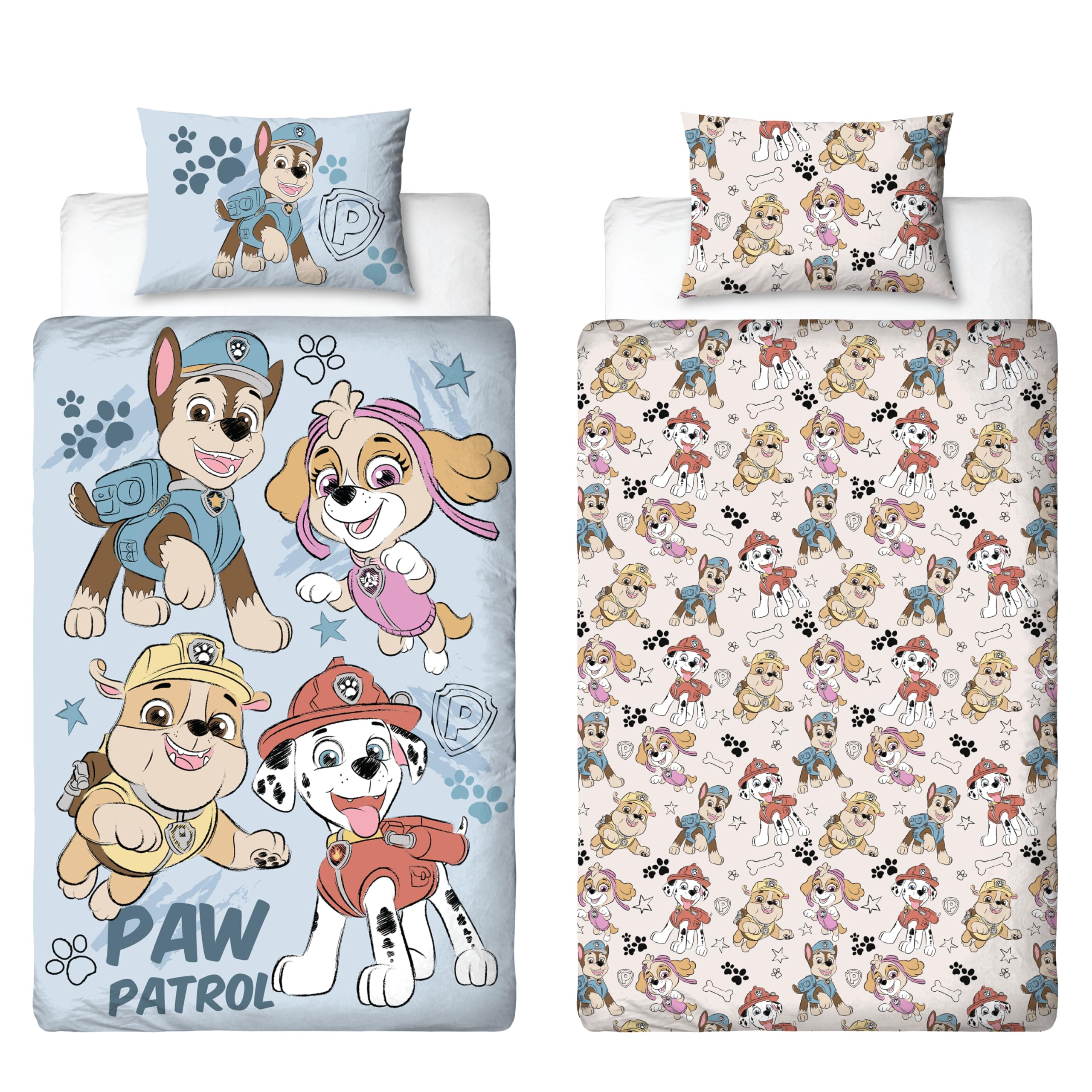Paw Patrol  Kids  Sketchy Single Panel Duvet, Sports Direct
