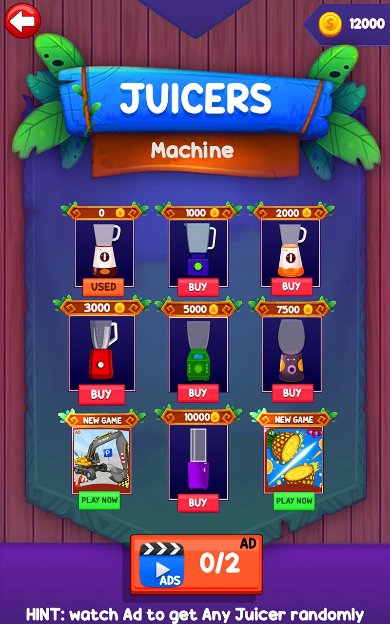 Crazy Juice Fruit Master Fruit Cutter Arcade Fun Slicing Master