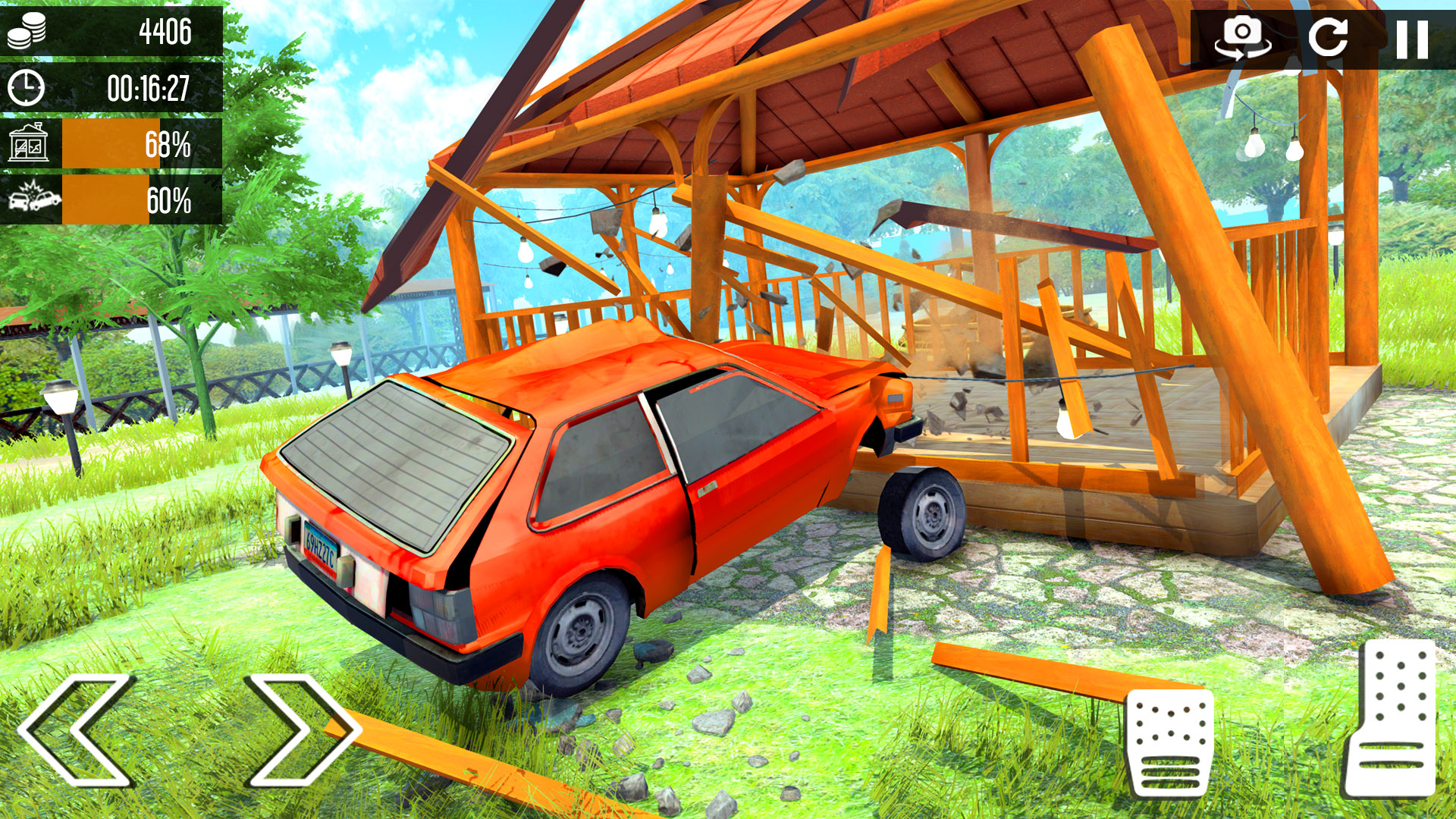 Car Crash Accident Simulator City Building Destruction Game Real Smash