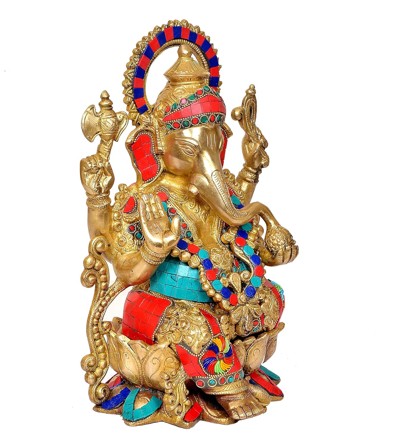 Amazon Brand - Umi Brass Mangalkari Ganesha Statue Idol for Home Decor Temple Mandir | Height : 13 Inches (DE3RAMA-01) offers donot miss 4 Amazon Brand - Umi Brass Mangalkari Ganesha Statue Idol for Home Decor Temple Mandir | Height : 13 Inches (DE3RAMA-01) offers donot miss
