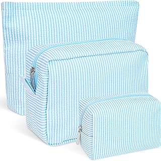 Juego de bolsas de maquillaje de 3 piezas, bo...