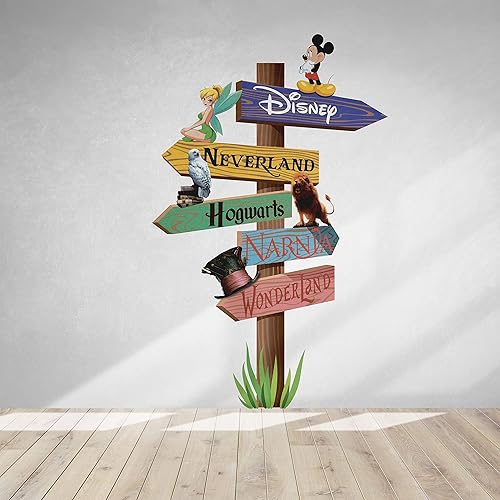 Vinilo decorativo para pared, letrero de tráfico, habitación de niños, 20 x 31 pulgadas, decoración para dormitorio