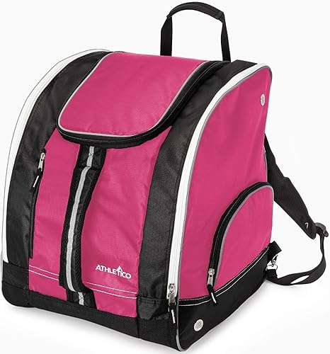 Athletico. Bolsa para botas de esquí y snowboard  Para almacenar chamarra, casco, anteojos, guantes y accesorios de viaje  Ventilación y arandelas