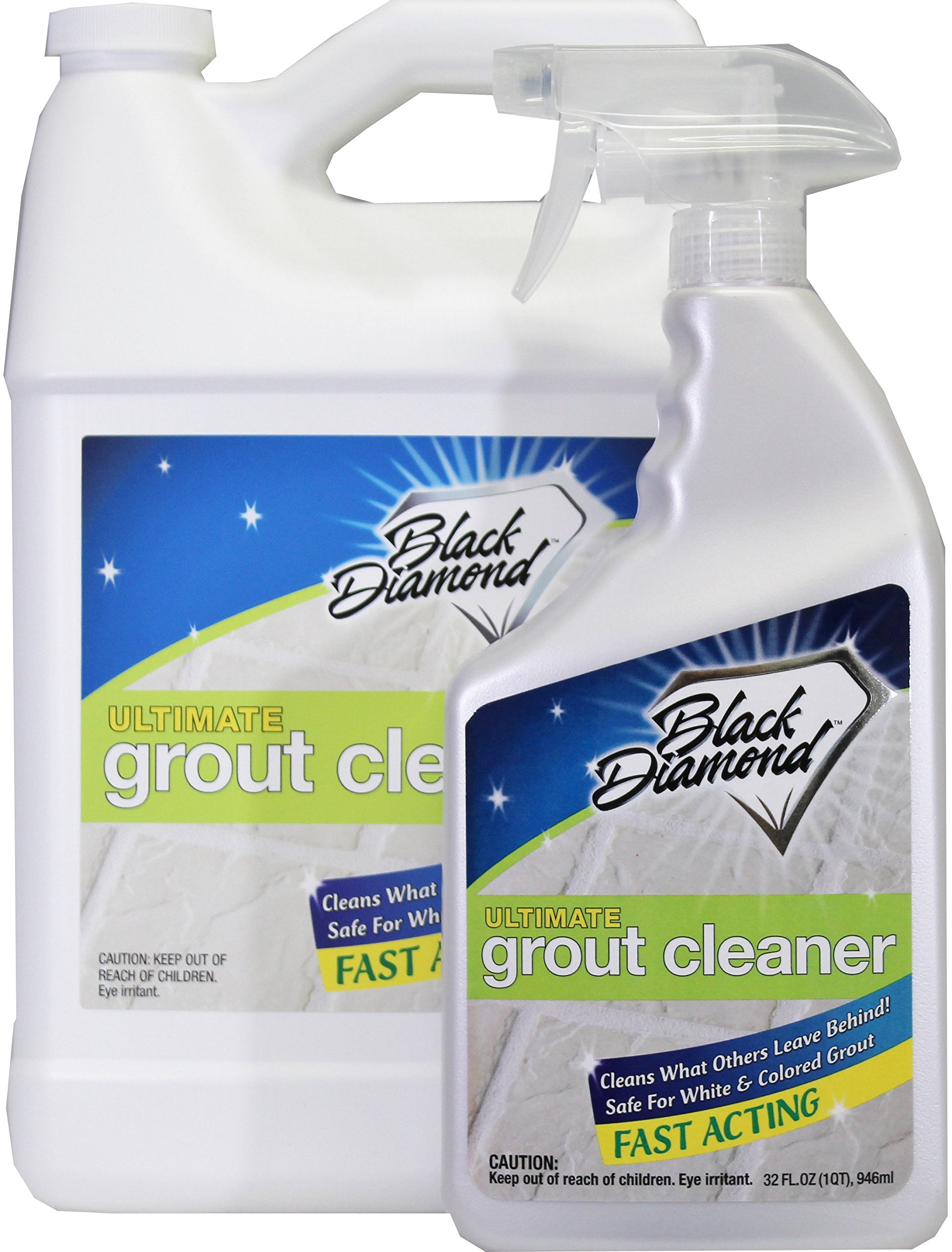 ULTIMATE GROUT CLEANER: Best Cleaner for Tile,Ceramic,Porcelain, Marble Acid-free Safe Deep Cleaner & Stain Remover for Even the Dirtiest Grout. (1-Quart/1-Gallon)