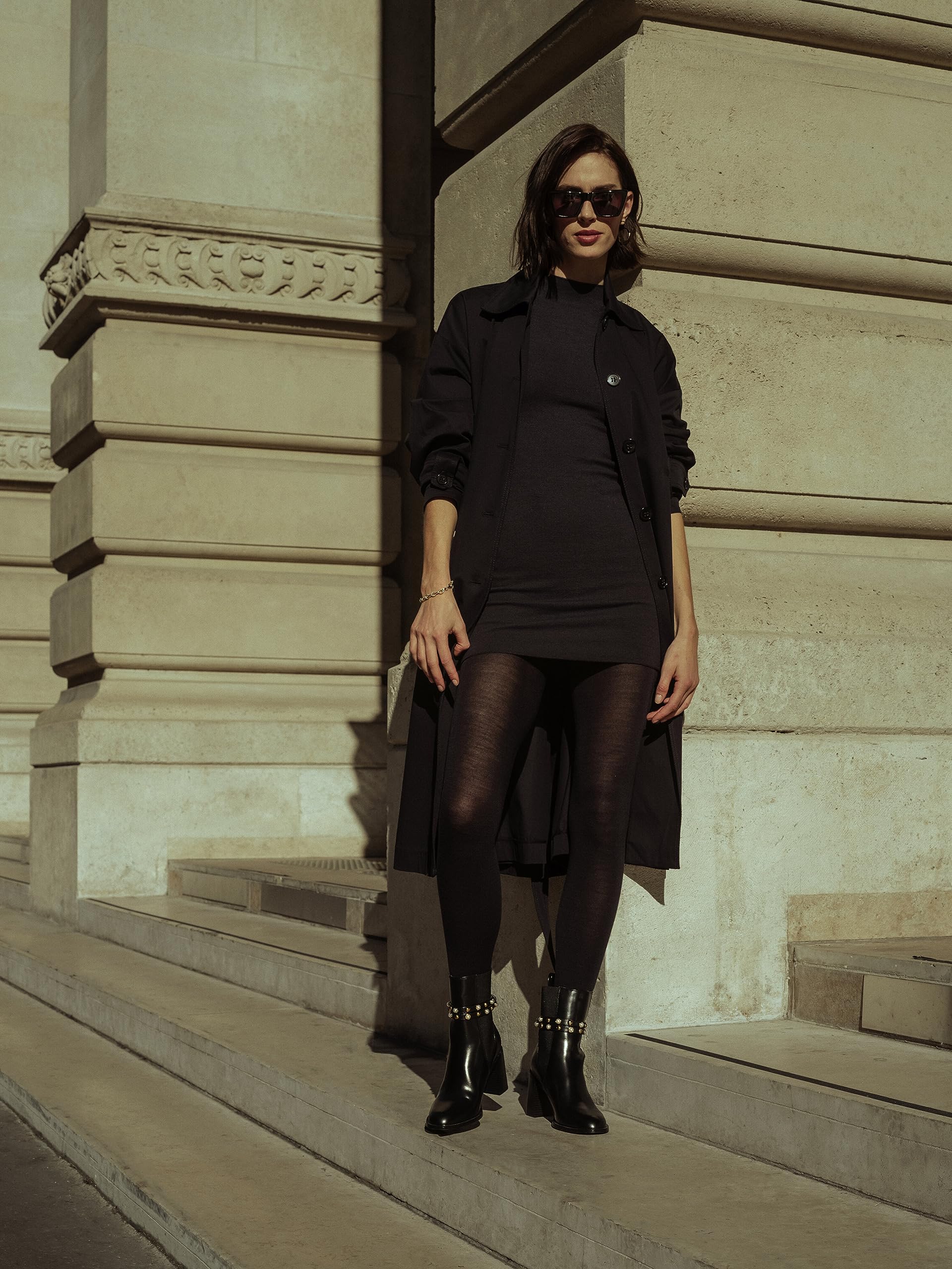 FALKE Damskie Softmerino Rajstopy oddychająca regulująca temperaturę neutralizująca zapachy wełna bawełna wzmocnione miękki wygodny brzeg płaski szew ciepłe do biznesu i na co dzień 1 Para