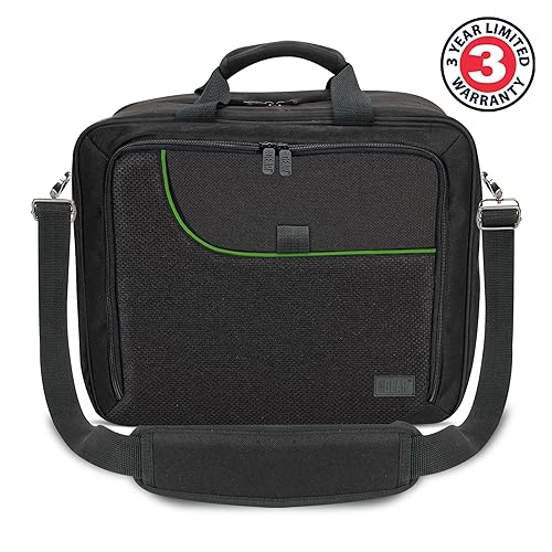Miniatura 4 de USA GEAR Console Carrying Case - Xbox Travel Bag Compatible with Xbox One and Xbox 360 with Water Resistant Exterior and Accessory Storage for Xbox