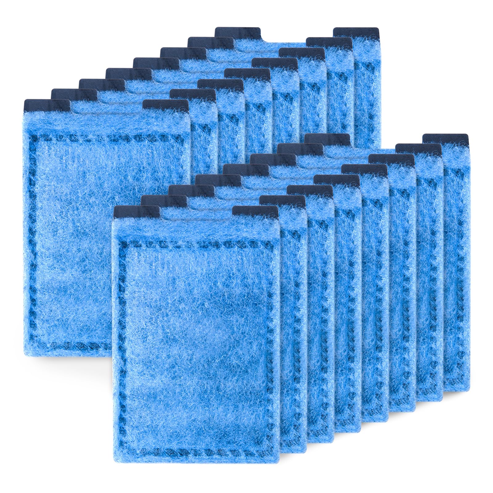 Umlecoa 8/16/32 Pack Rite-Size Z Filter Cartridges Compatible with MarineLand Eclipse Filtration Systems & Marineland Hidden Filtration System -