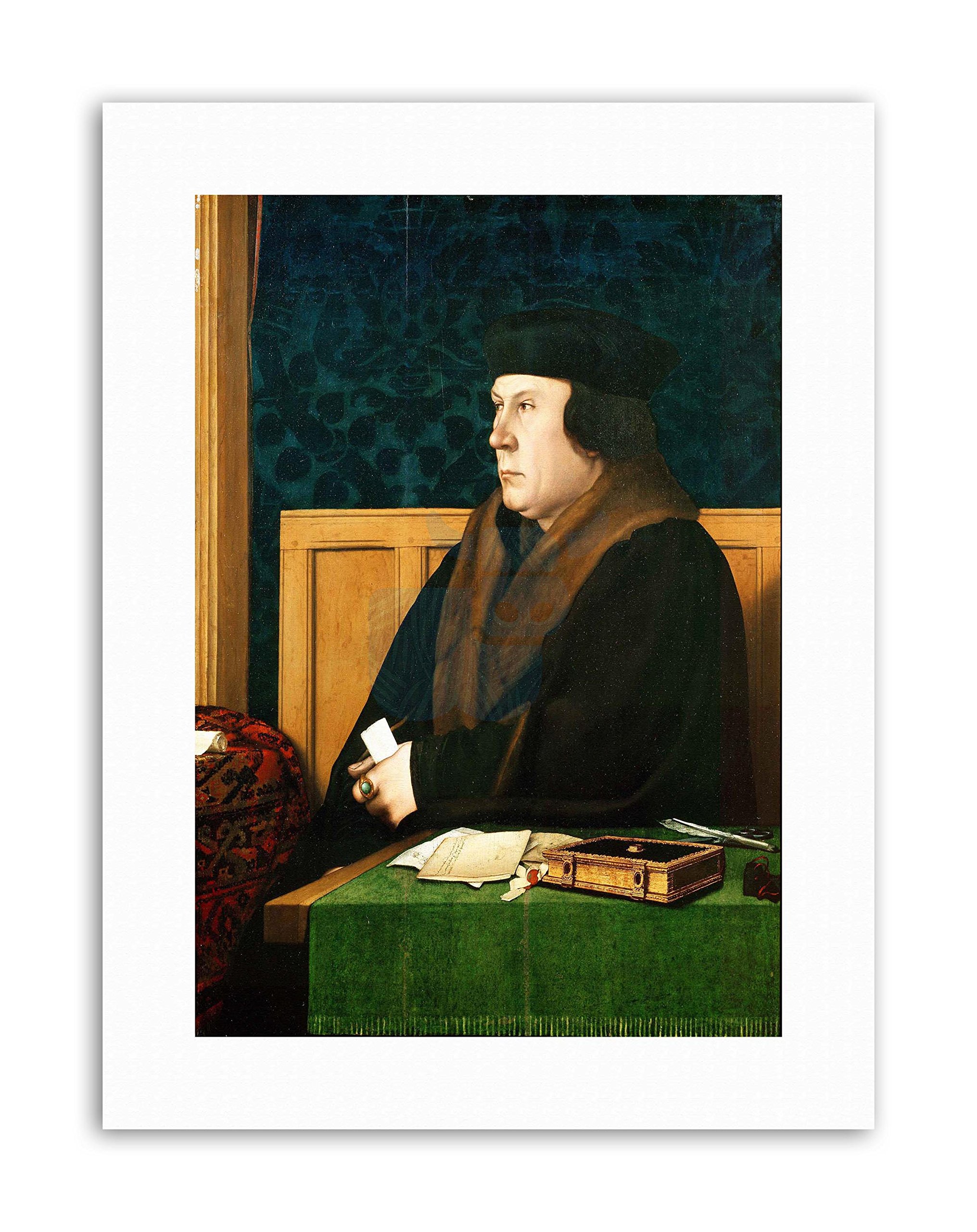 Wee Blue Coo Antique Holbein Junior Thomas Cromwell Painting Canvas Art Print