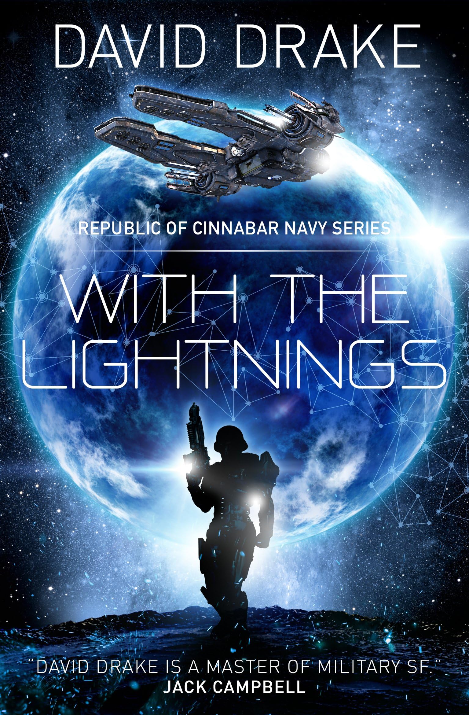 With the Lightnings by David Drake (Paperback Book)