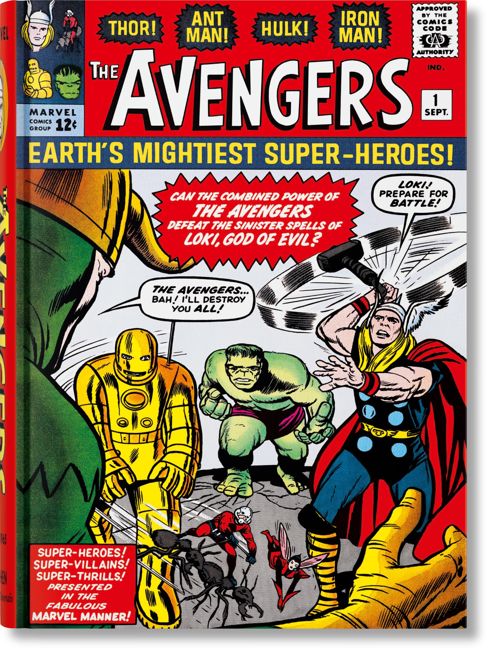 Marvel Comics Library Avengers 19631965