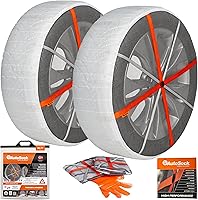 Vista 21 de Calcetines de nieve para neumáticos, dispositivo de tracción de refuerzo de agarre (HP830)