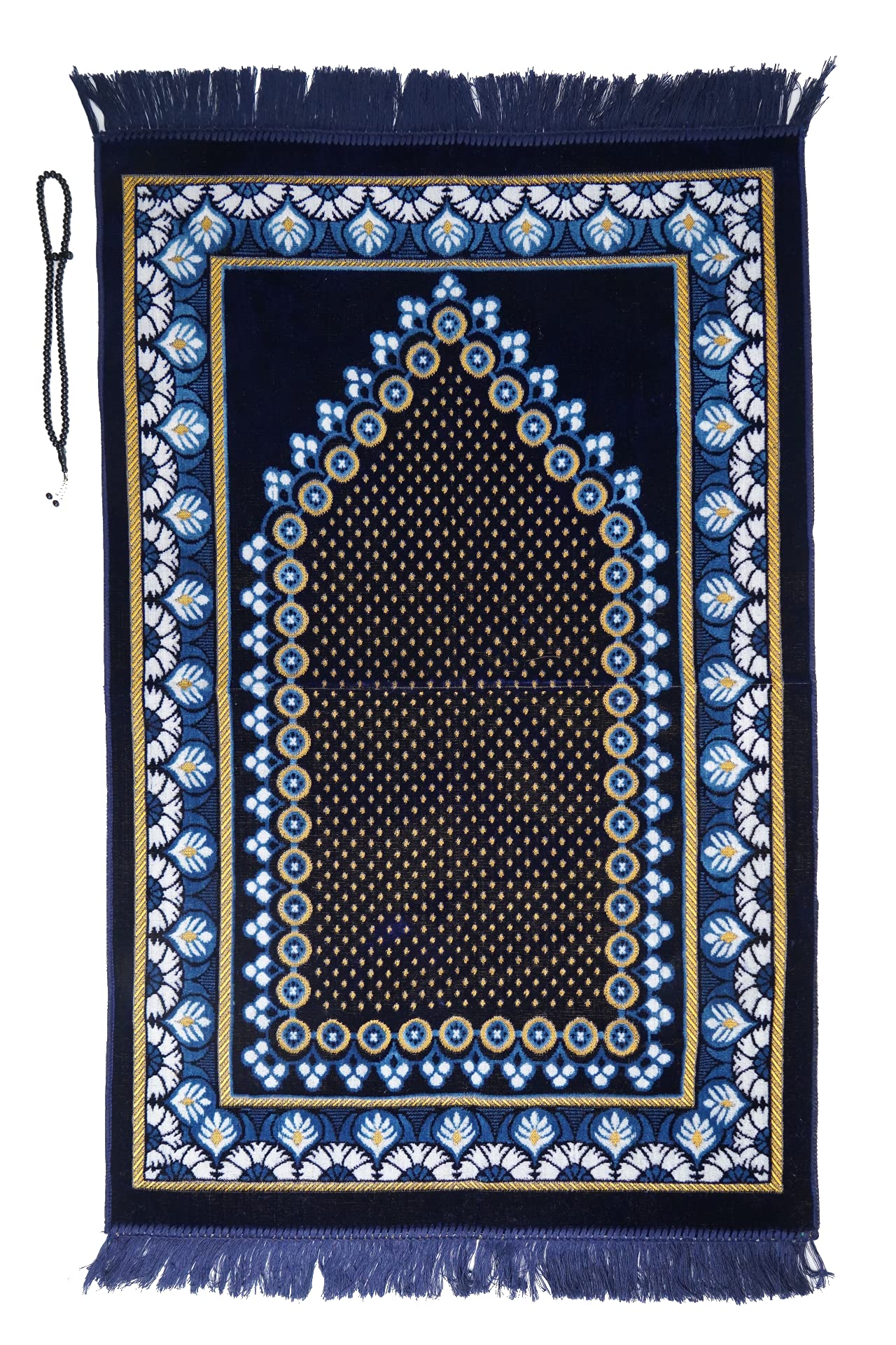 Buy Prayer Mat (+ FREE Prayer Beads Tasbih) Islamic Namaz Starry