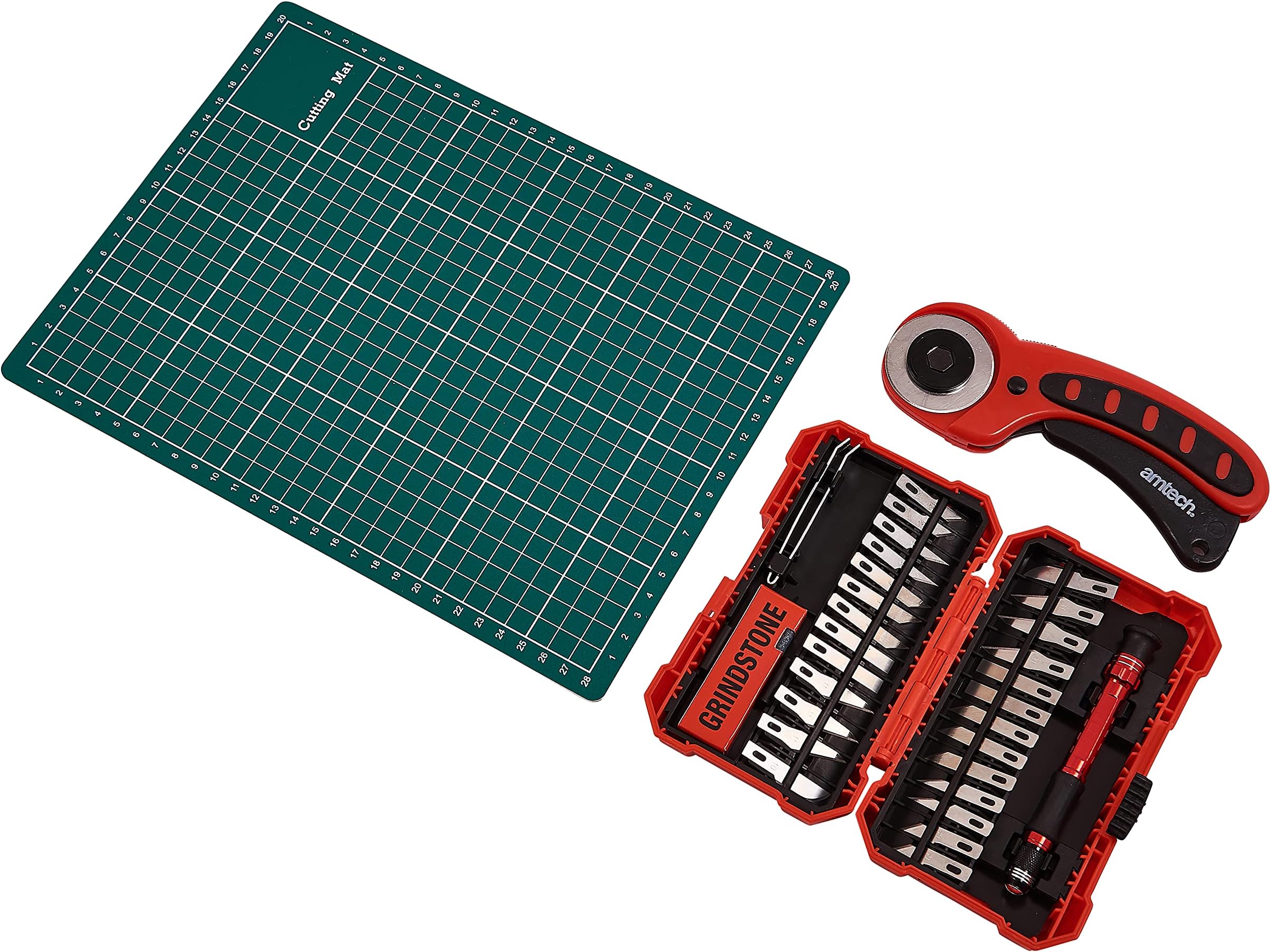 Rolson 62917 17 pc Hobby Knife Set : Amazon.co.uk: DIY & Tools