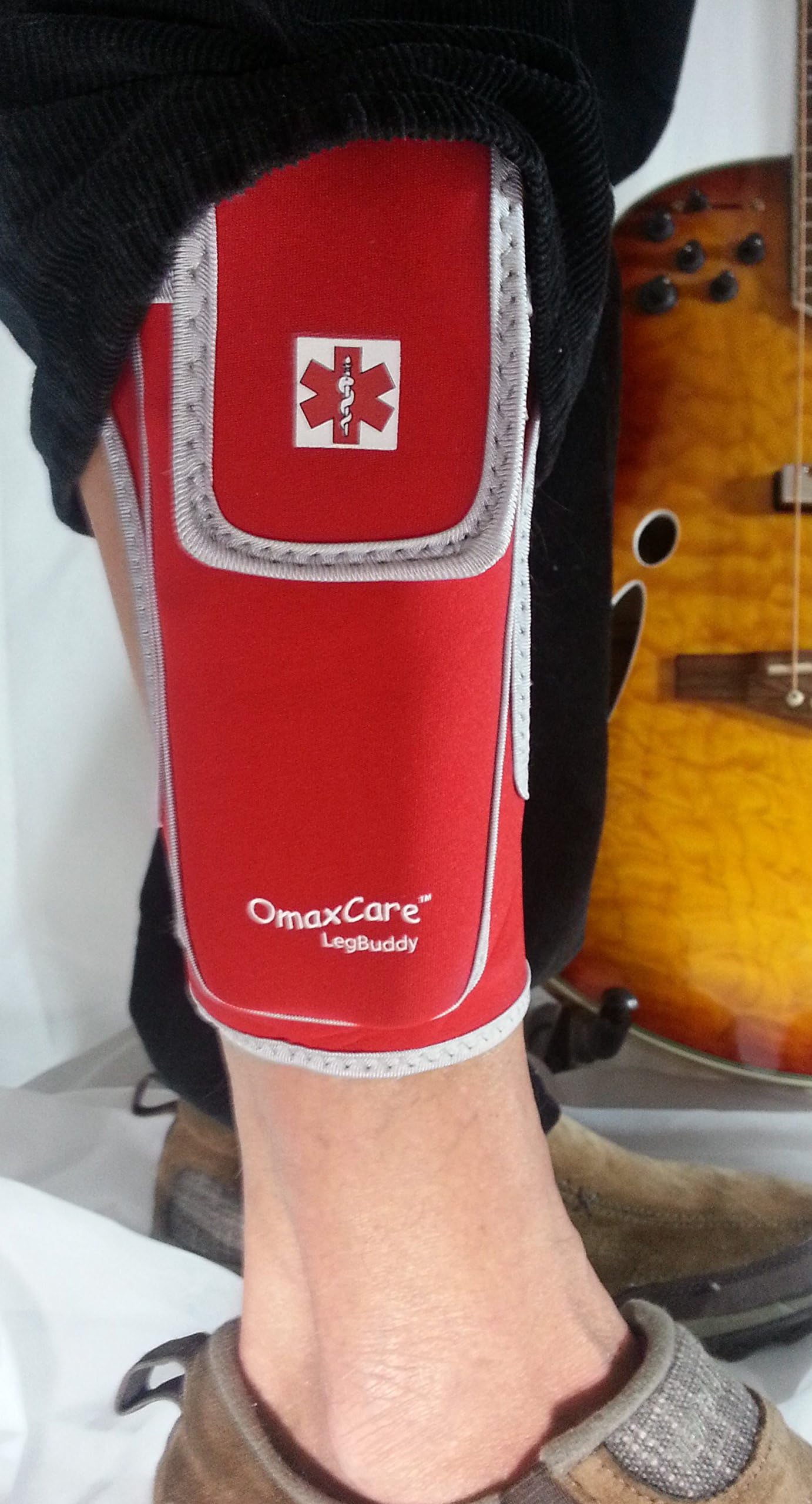 Red Air Travel | Insulated Case | Insulin | Epipen | Medicine | Arm and Leg Pouch LegBuddy L-XL