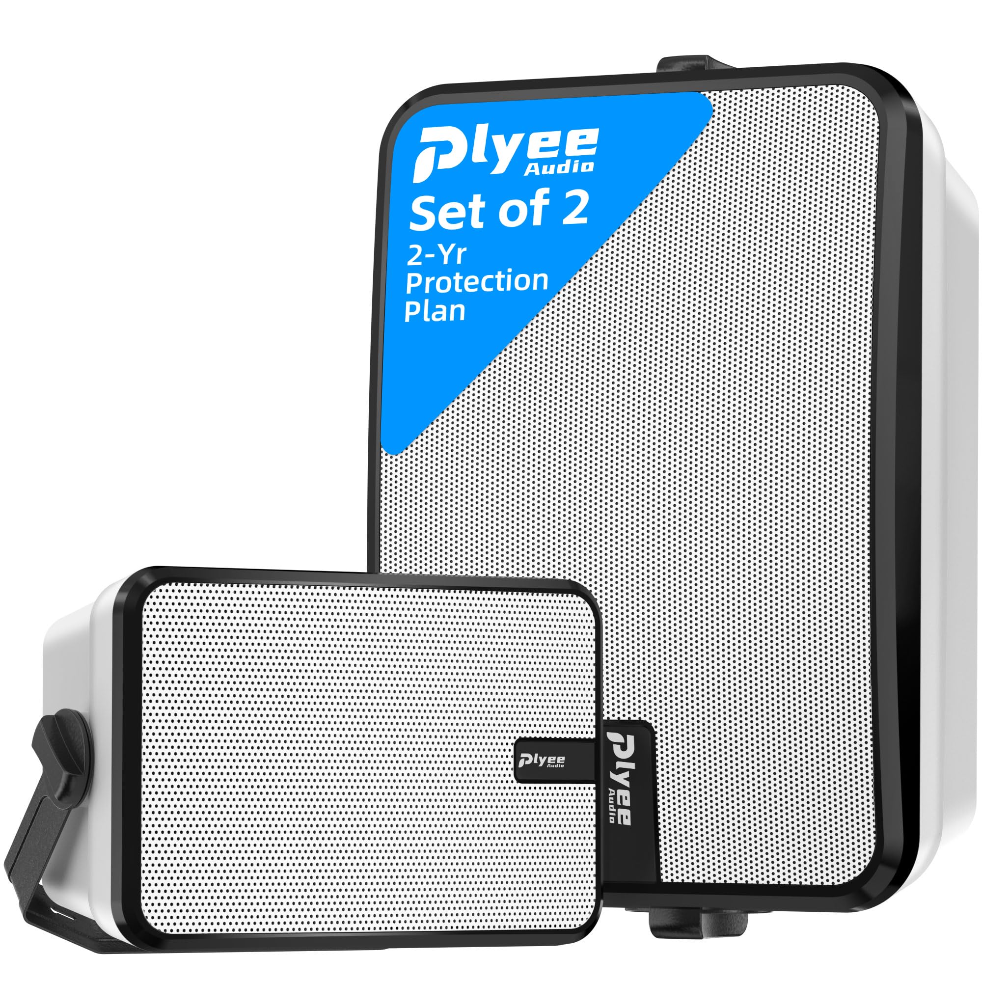 Plyee Audio 600W Outdoor Bluetooth Speakers, Wireless Sync Between Speakers, Powerful Bas…