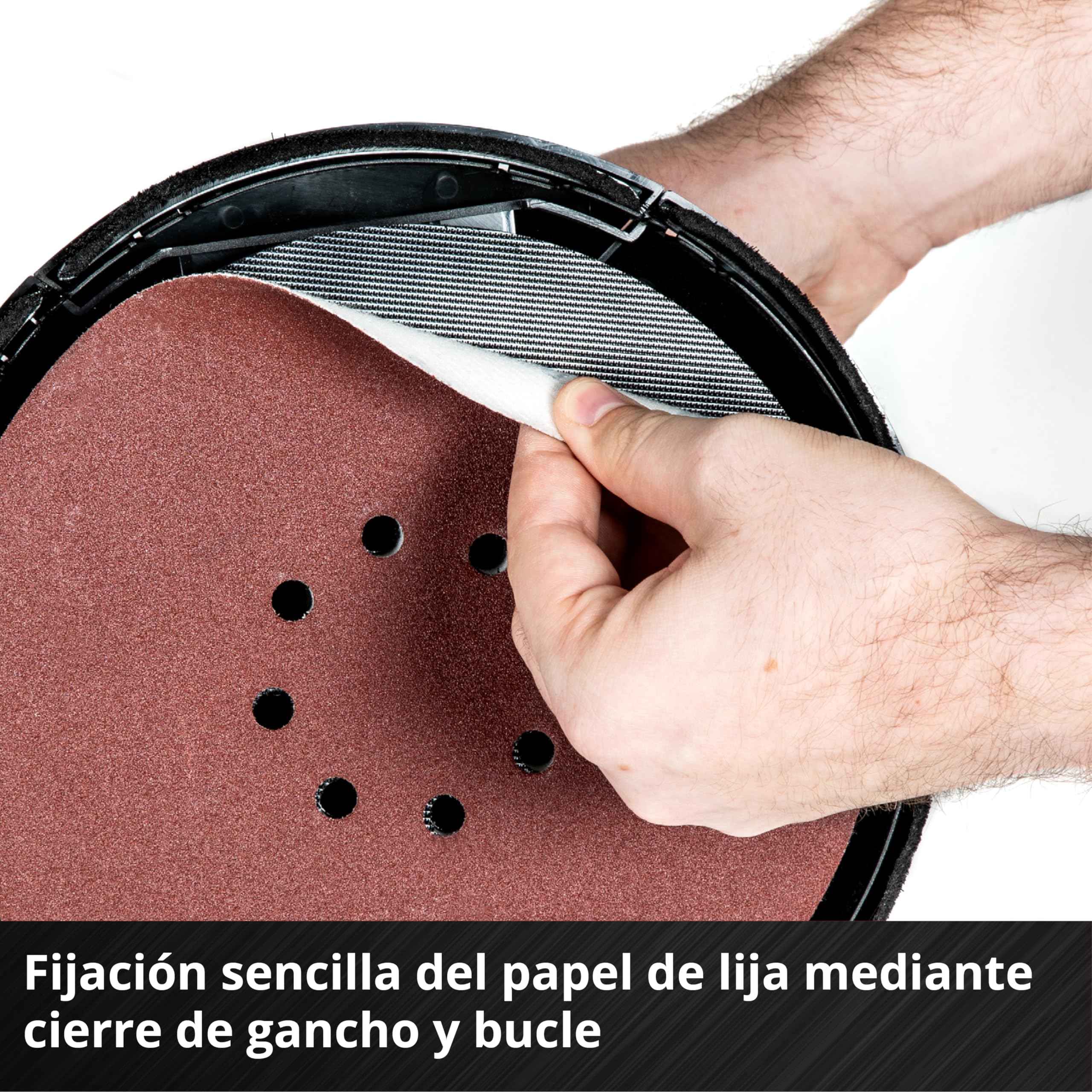 Einhell Professional Lijadora de construcción en seco con batería TP-DWS 18-225 Li BL Solo (18 V, sin escobillas, incl. 6 papeles de lijas de Ø 225 mm y 1 correa de rejilla, sin batería)