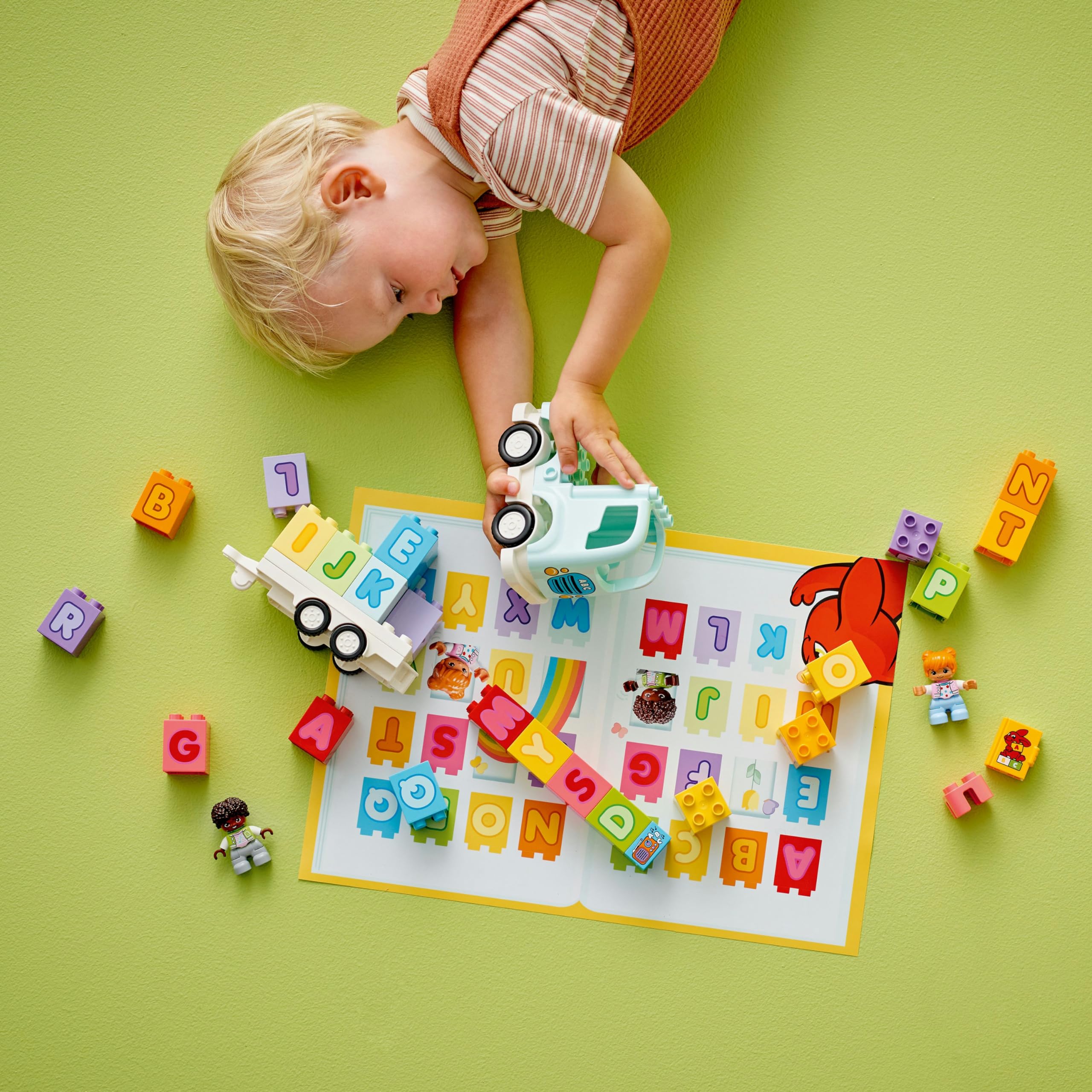 LEGO DUPLO Kasabası Alfabe Kamyonu Oyuncağı 10421