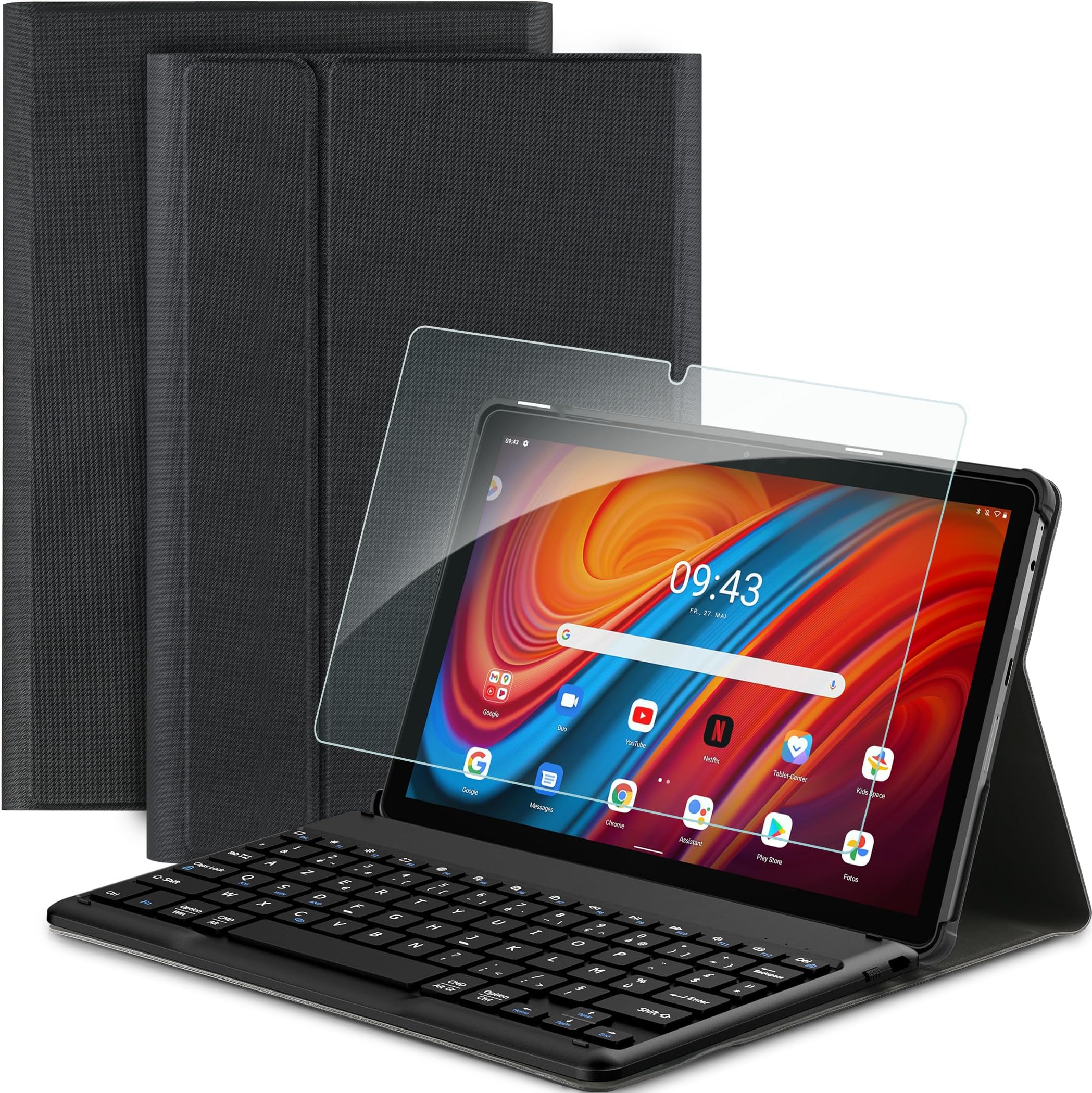 FINTIE Clavier pour Lenovo Tab 10 3èe génération 10.1 2022 (TB328 FINTIE Clavier pour Lenovo Tab 10 3èe génération 10.1 2022 (TB328