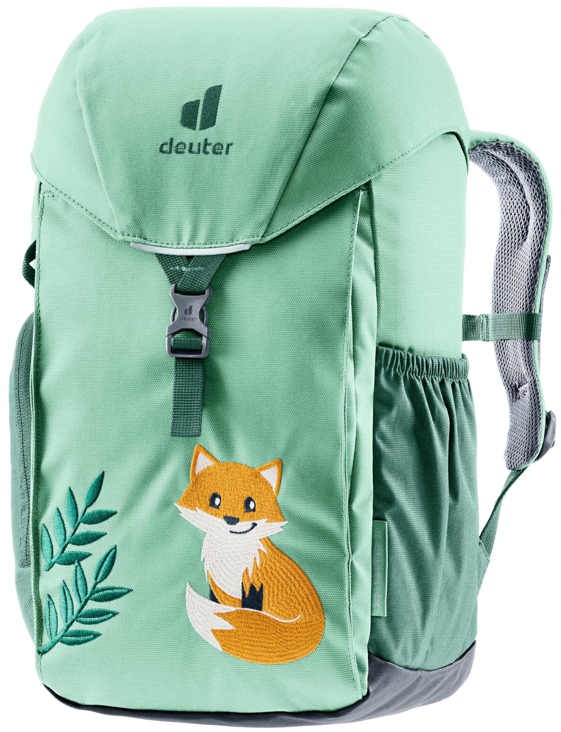 deuter Plecak dziecięcy Waldfuchs, unisex, 14 l, miętowy, Spearmint-seagreen, 14 Long