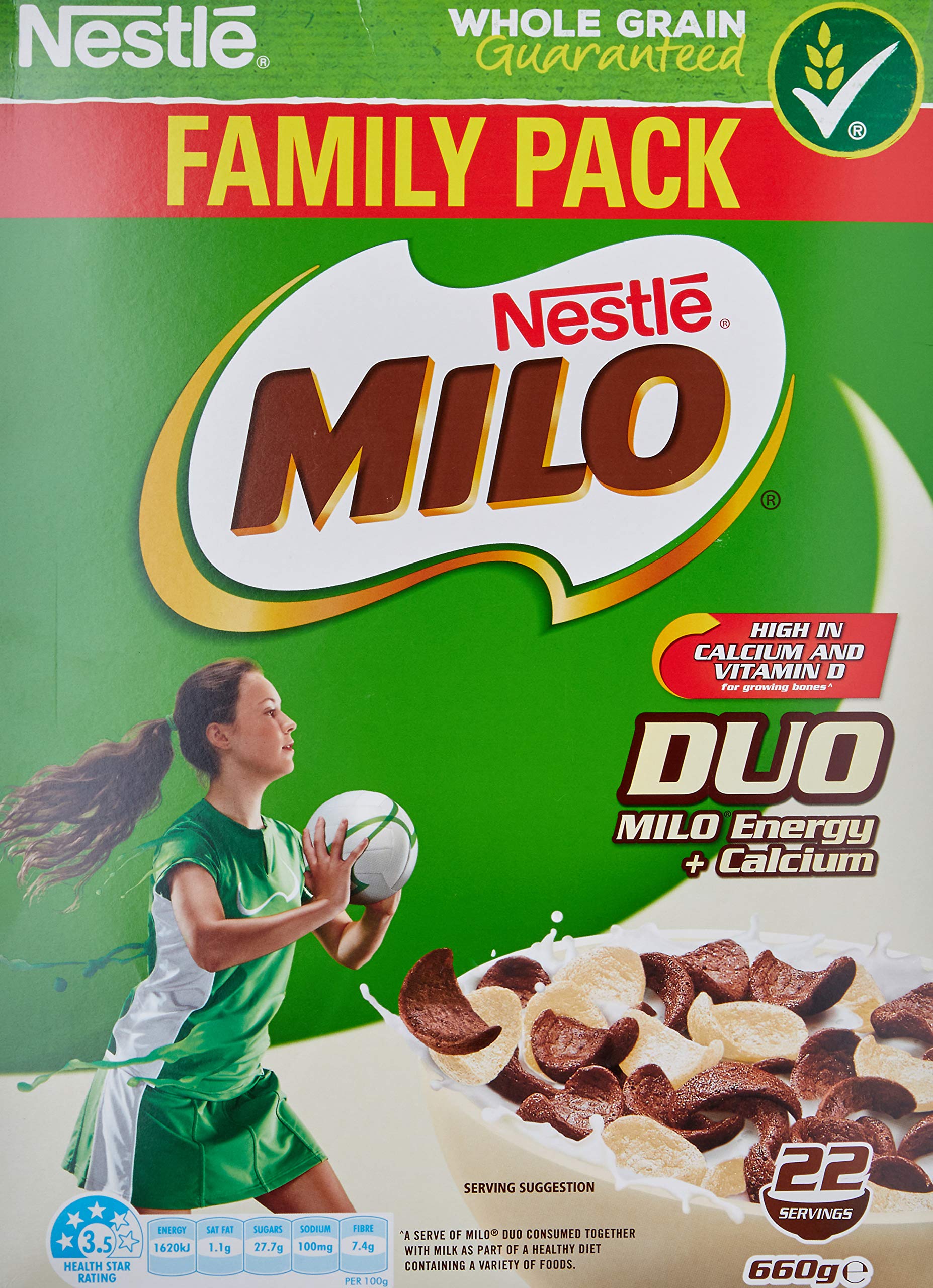 Milo Duo Cereal